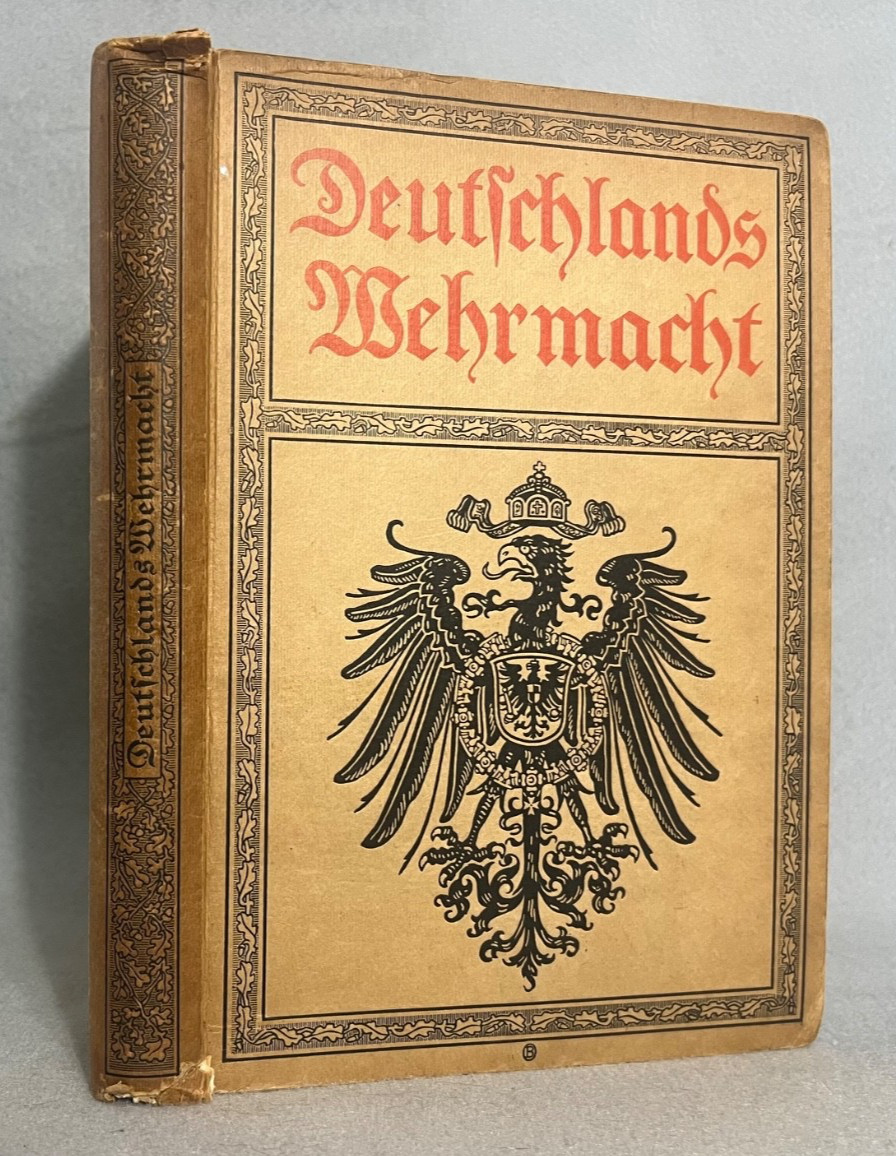 Antique WWI German Book Germany’s Army Deutschlands Wehrmacht World War I 1913
