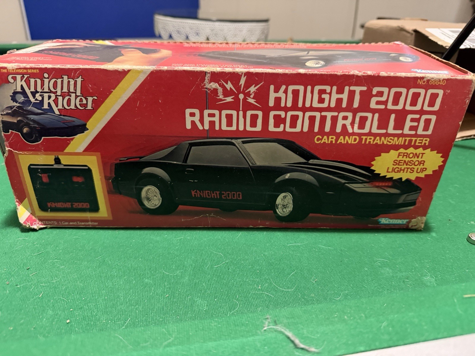 It’s the Kenner Knight Rider Knight 2000 Radio Controlled Car, No. 66640, It’s the Kenner Knight Rider Knight 2000 Radio Controlled Car, No. 66640,