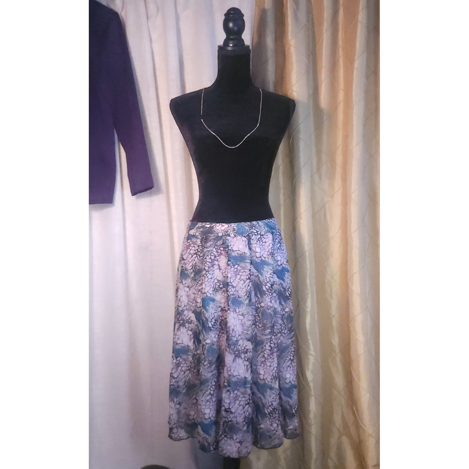 True Vintage Y2K Christopher & Banks Petite Kalaidescope Skirt True Vintage Y2K Christopher & Banks Petite Kalaidescope Skirt