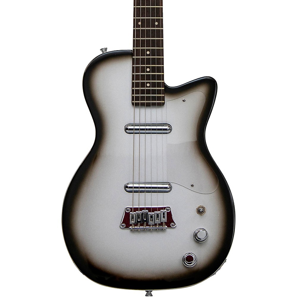 Silvertone 1303U2 Reissue Solidbody Electric Guitar Silverburst Refurbished