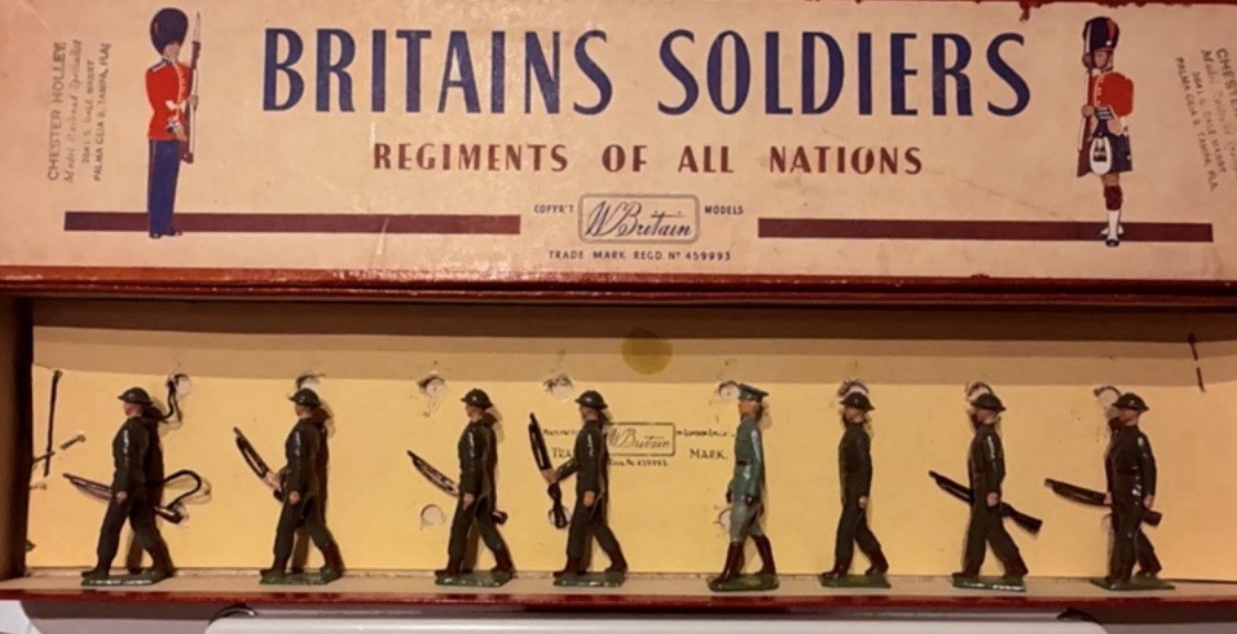 W.Britain #1603 Republic Of Ireland Infantry In Battledress