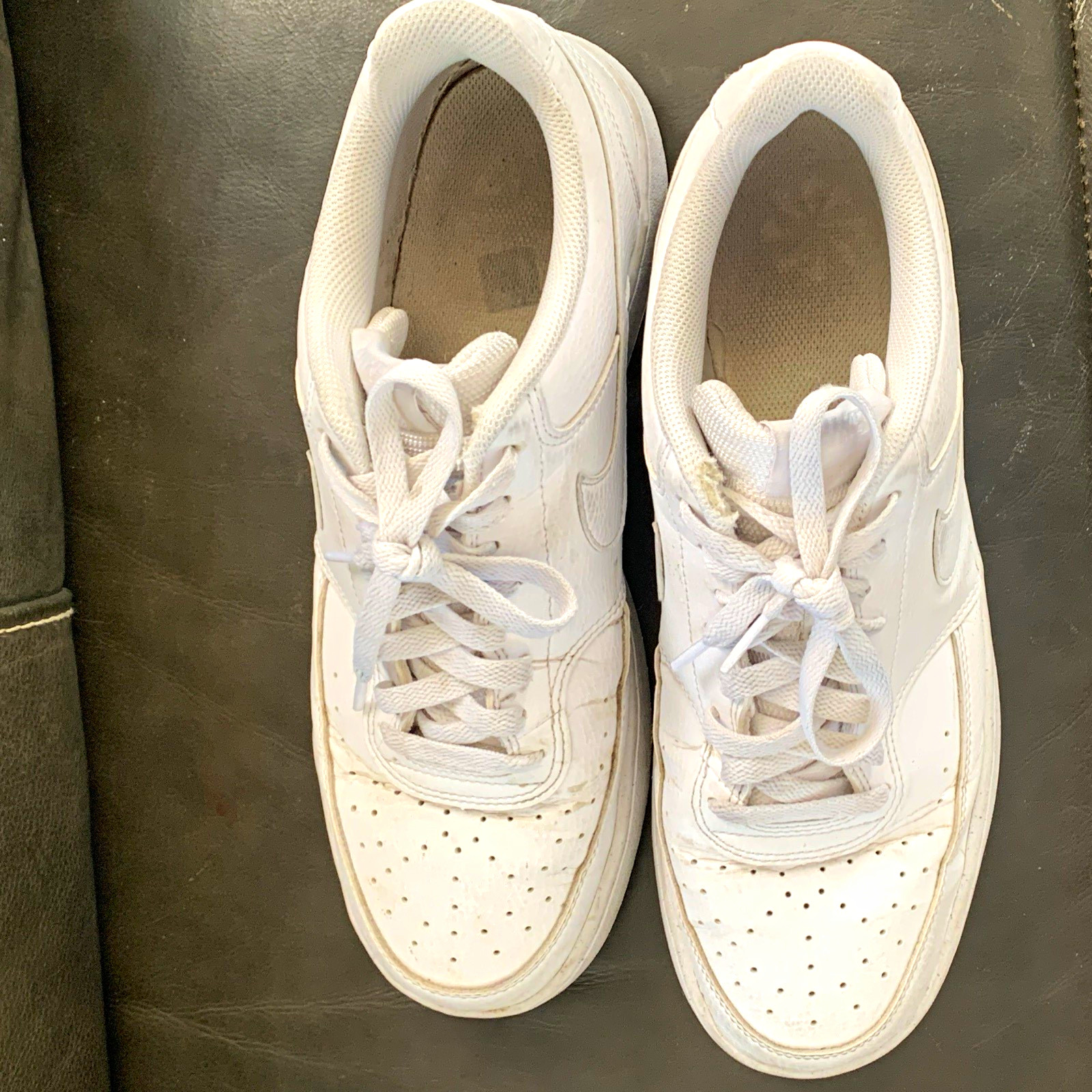 Nike Men’s Court Vision Next Nature Triple White Low Top Lace Up DH2987-100 Nike Men’s Court Vision Next Nature Triple White Low Top Lace Up DH2987-100