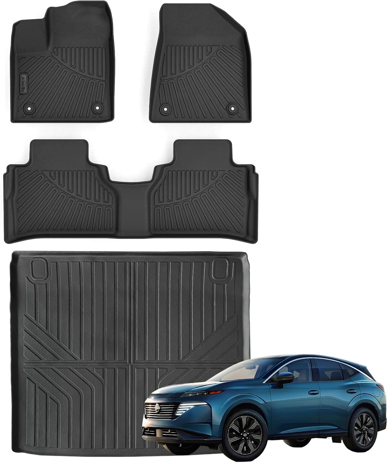 AltraVos Floor Mats and Cargo Liners for 2025 Nissan Murano TPE All Weather P AltraVos Floor Mats and Cargo Liners for 2025 Nissan Murano TPE All Weather P