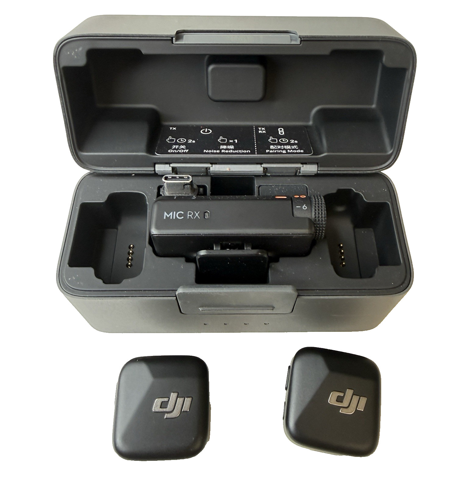 DJI Mic Mini Wireless Omnidirectional Microphone System (No Magnets)