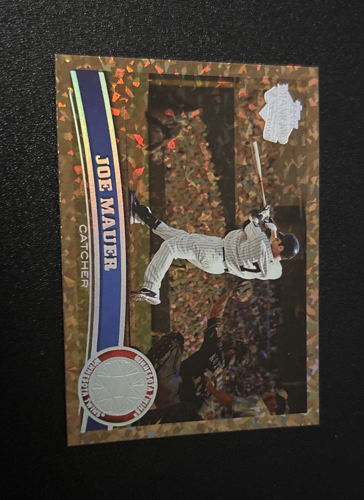 2011 Topps - Joe Mauer #550 Cognac Diamond Anniversary 2011 Topps - Joe Mauer #550 Cognac Diamond Anniversary
