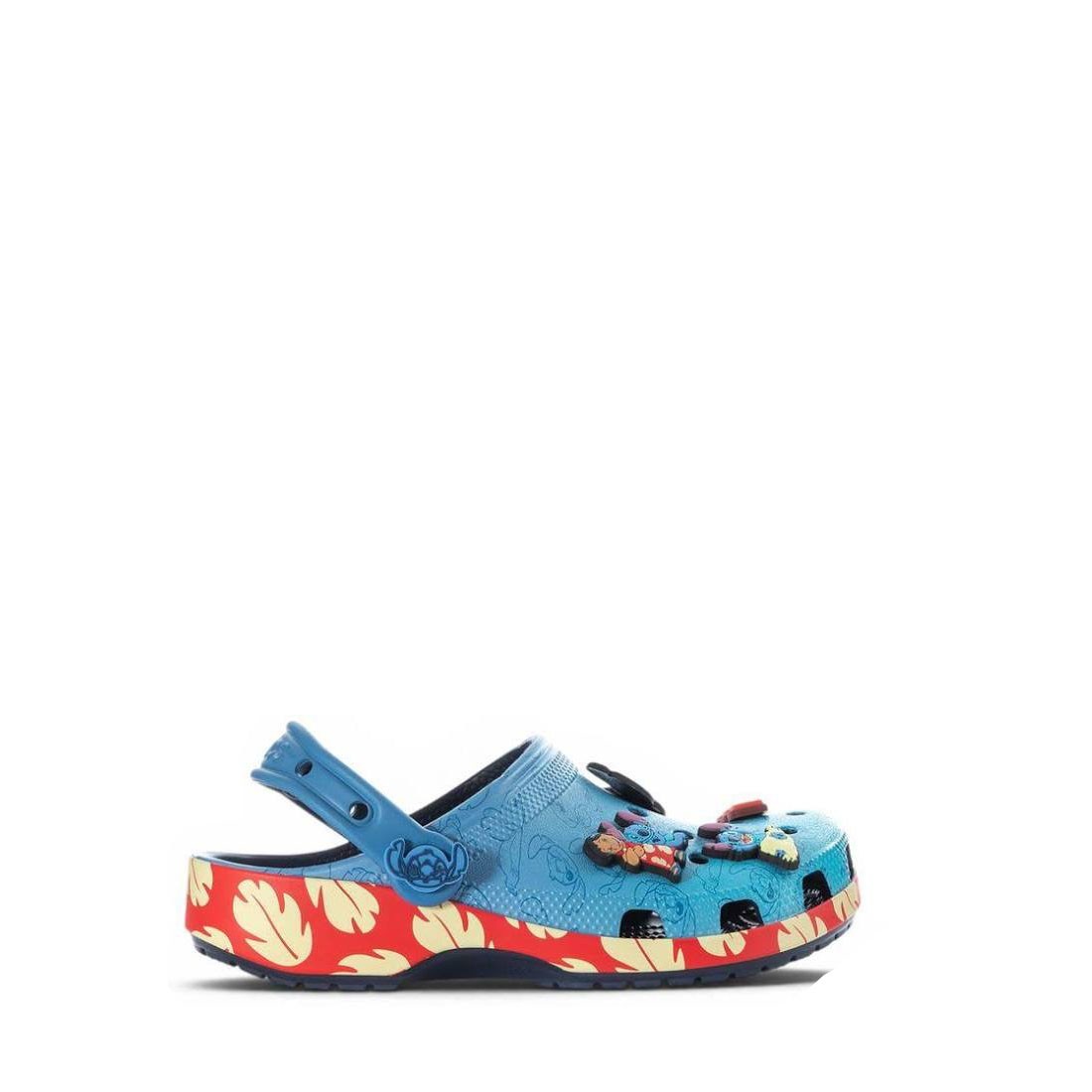 Crocs Disney Lilo & Stitch Classic Clog Multi Blue  Sandals New 213006-90H