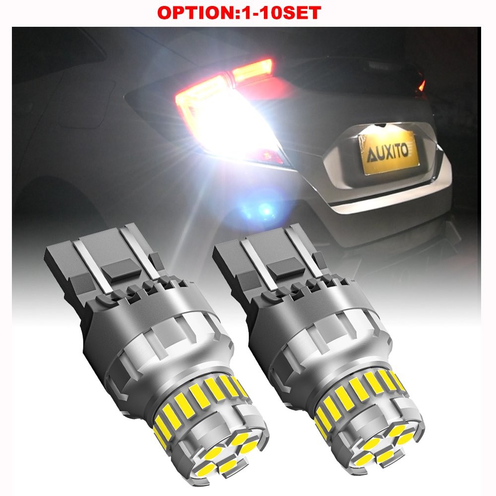 AUXITO 7440 7443 7444 LED Backup Reverse Back Up Light Bulbs Super Bright White