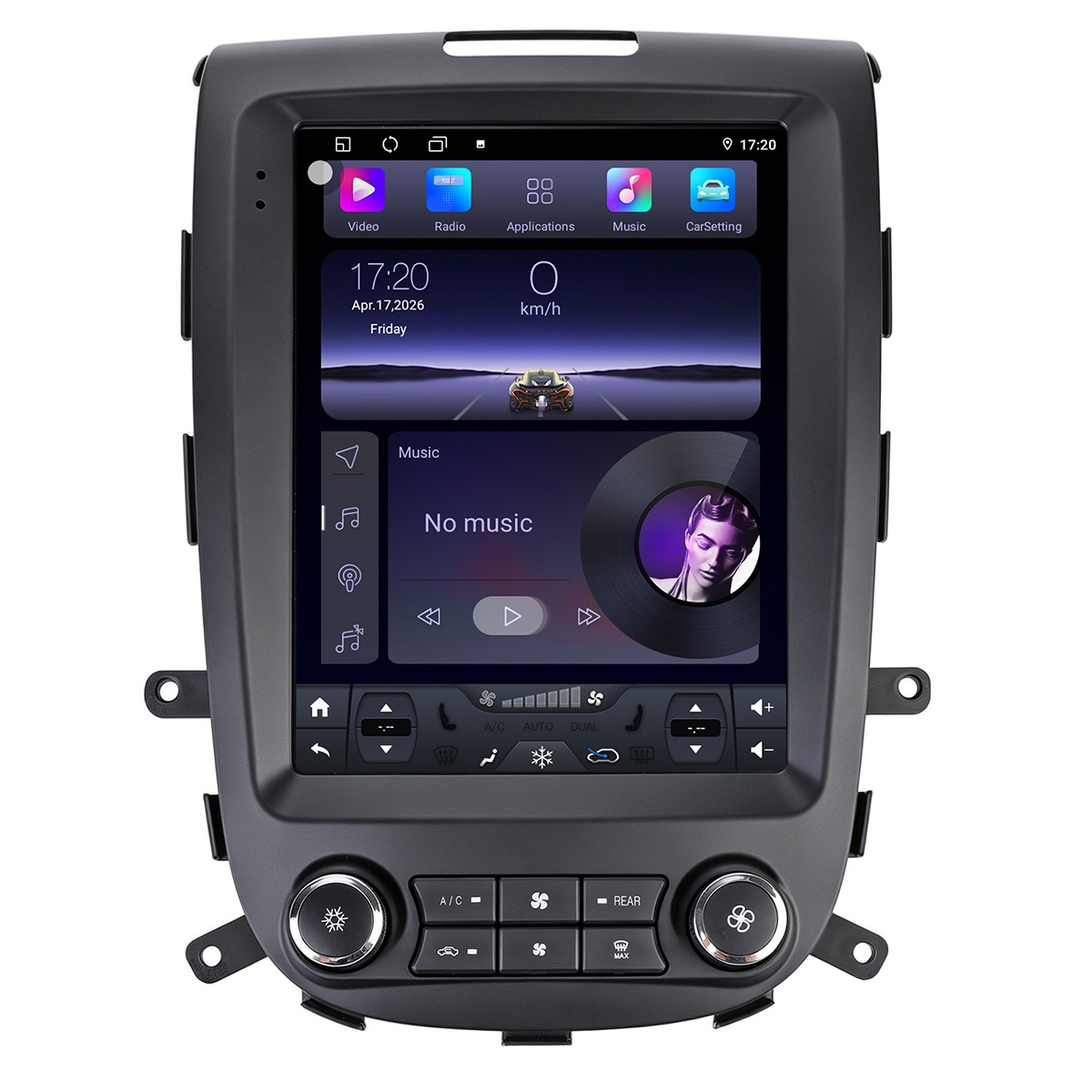 For 2005-2013 Hyundai Santa Fe Android 15 Carplay Car Stereo GPS WIFI Head Unit For 2005-2013 Hyundai Santa Fe Android 15 Carplay Car Stereo GPS WIFI Head Unit
