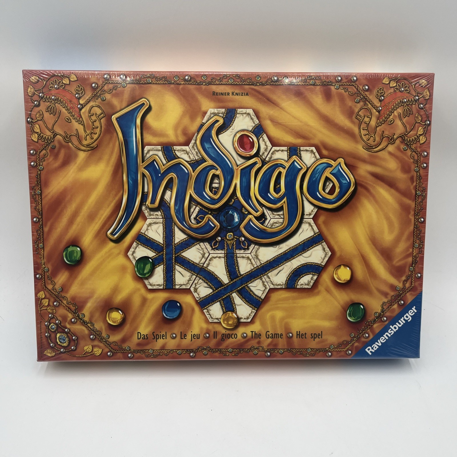 INDIGO Board Game, Ravensburger 2012/2014 Designer Reiner Knizia FACTORY SEALED
