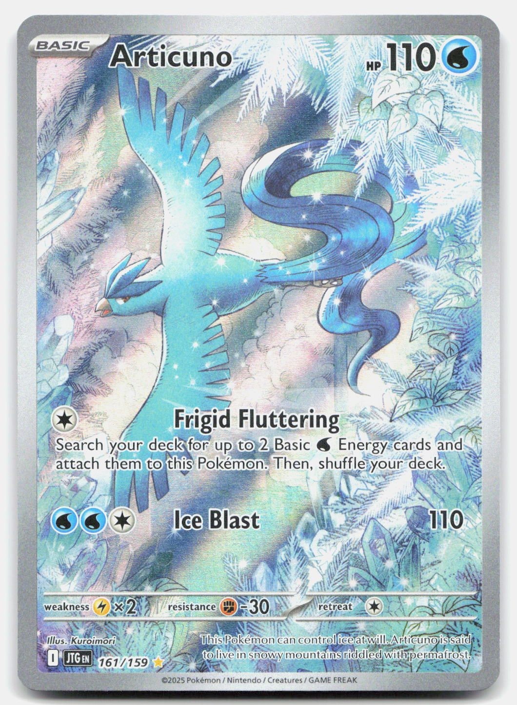Articuno Holofoil [JTG - 161/159]NM