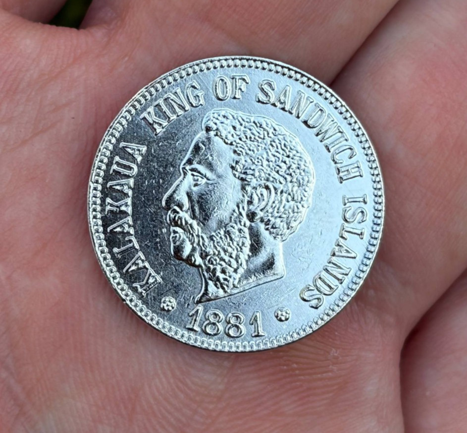 Coin 5 Cent 1881 Hawaii