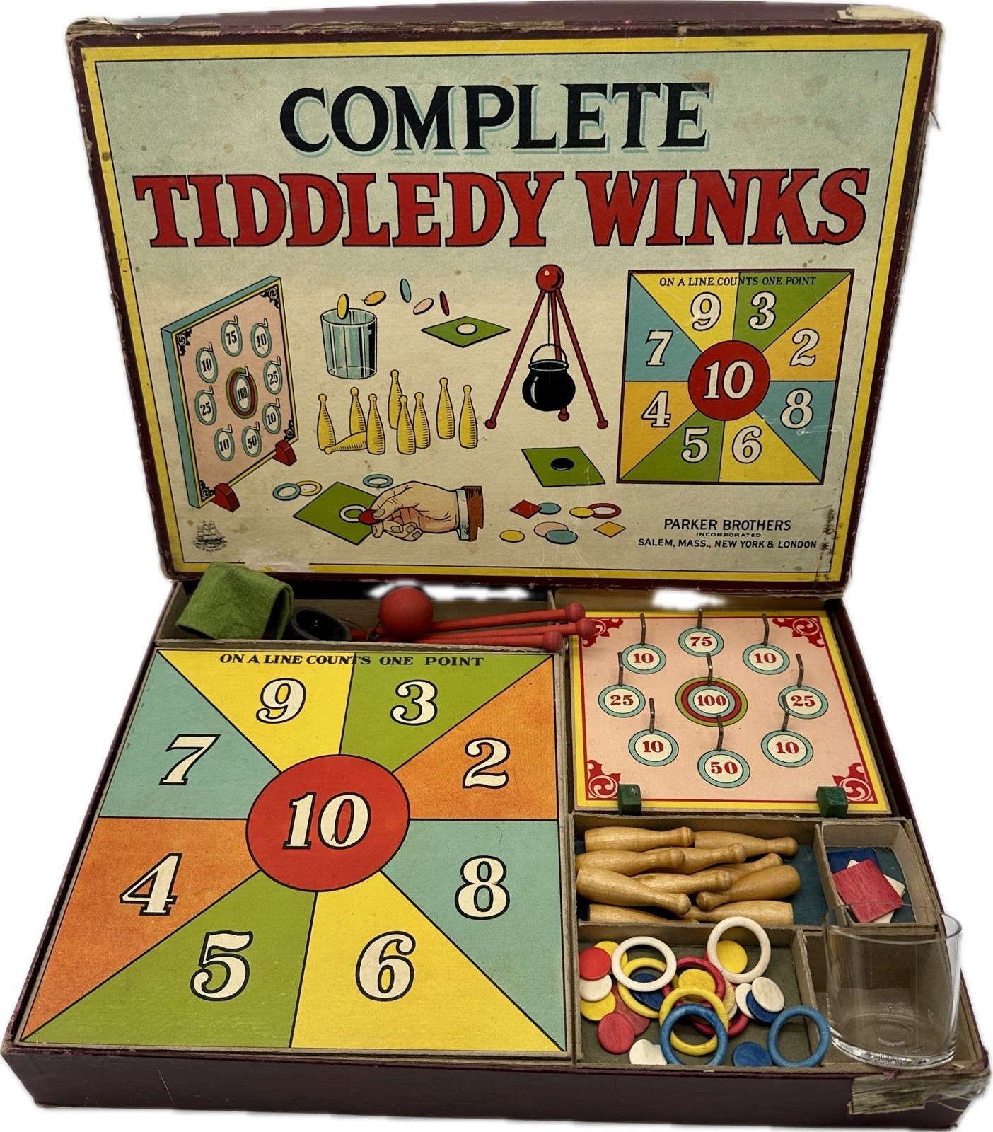 Antique Parlor Game ~ Parker Brothers \ Antique Parlor Game ~ Parker Brothers \
