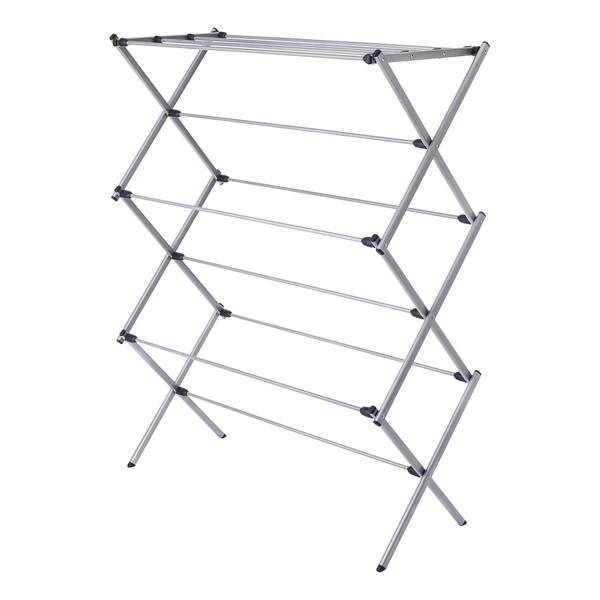 Mainstays Oversized Collapsible Steel Laundry Drying Rack Clothes Clothesline 
