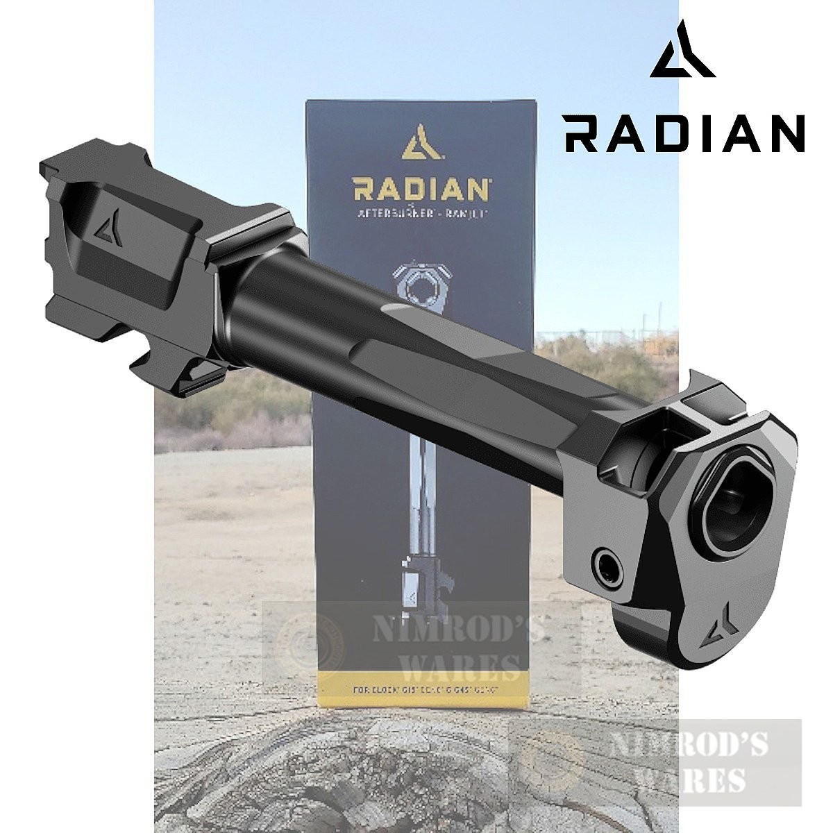 Radian AFTERBURNER + RAMJET Gen 6 G19 G45 Compensator + Barrel R0985 FAST SHIP