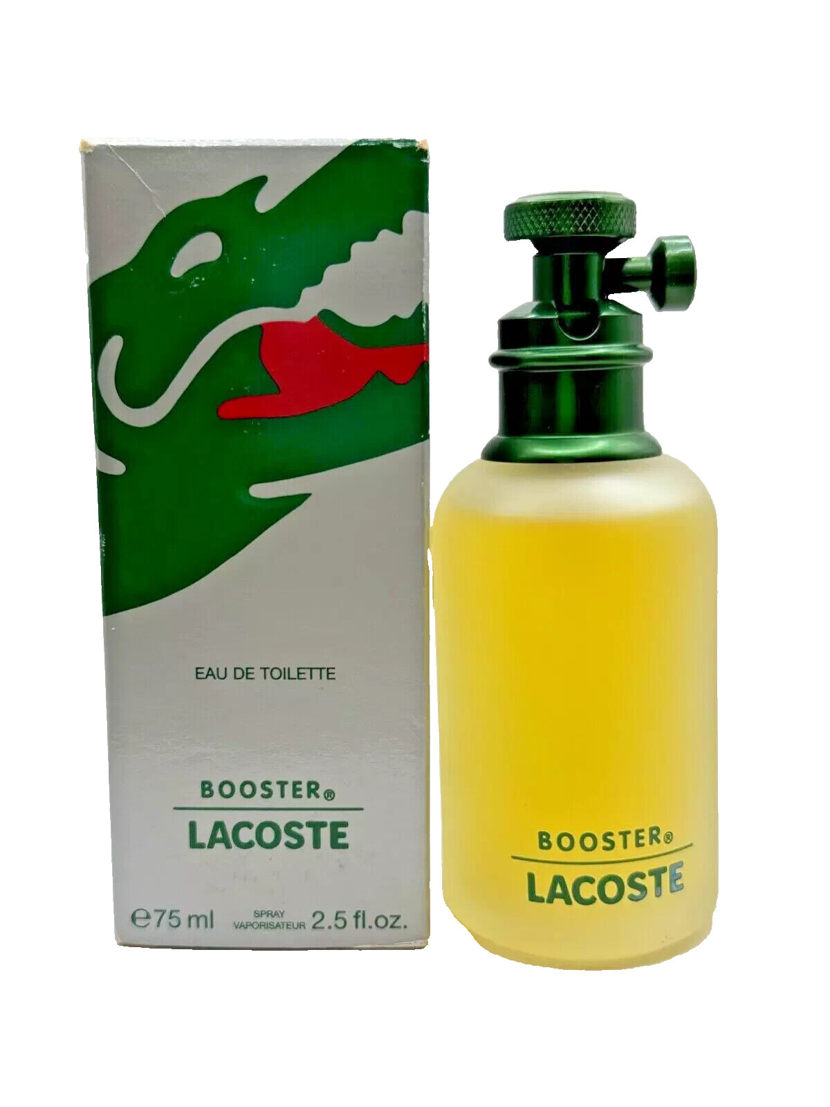 BOOSTER BY LACOSTE 75ML EDT SPRAY (NEW WITH BOX)