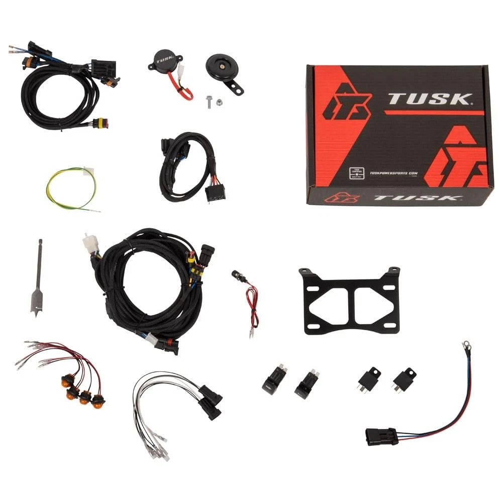 Plug and Play UTV Signal & Horn Kit Button Lights by Tusk  - 210-233-0006