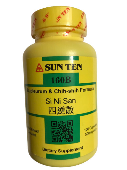 SUNTEN - Bupleurum & Chih-shih Formula, 100 Capsules / Si Ni San / 四逆散