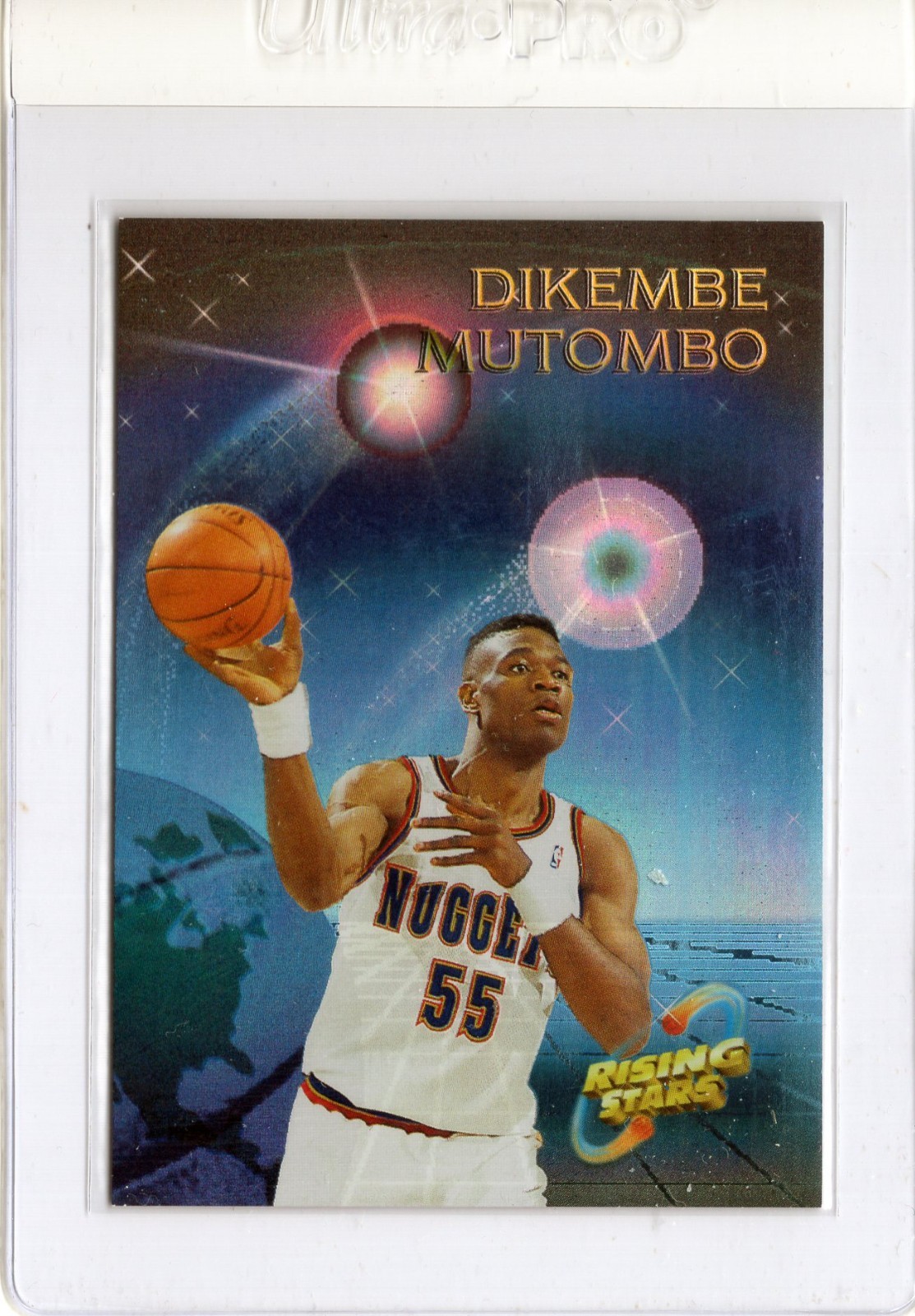 1994-95 Topps Stadium Club - Rising Stars Dikembe Mutombo #9