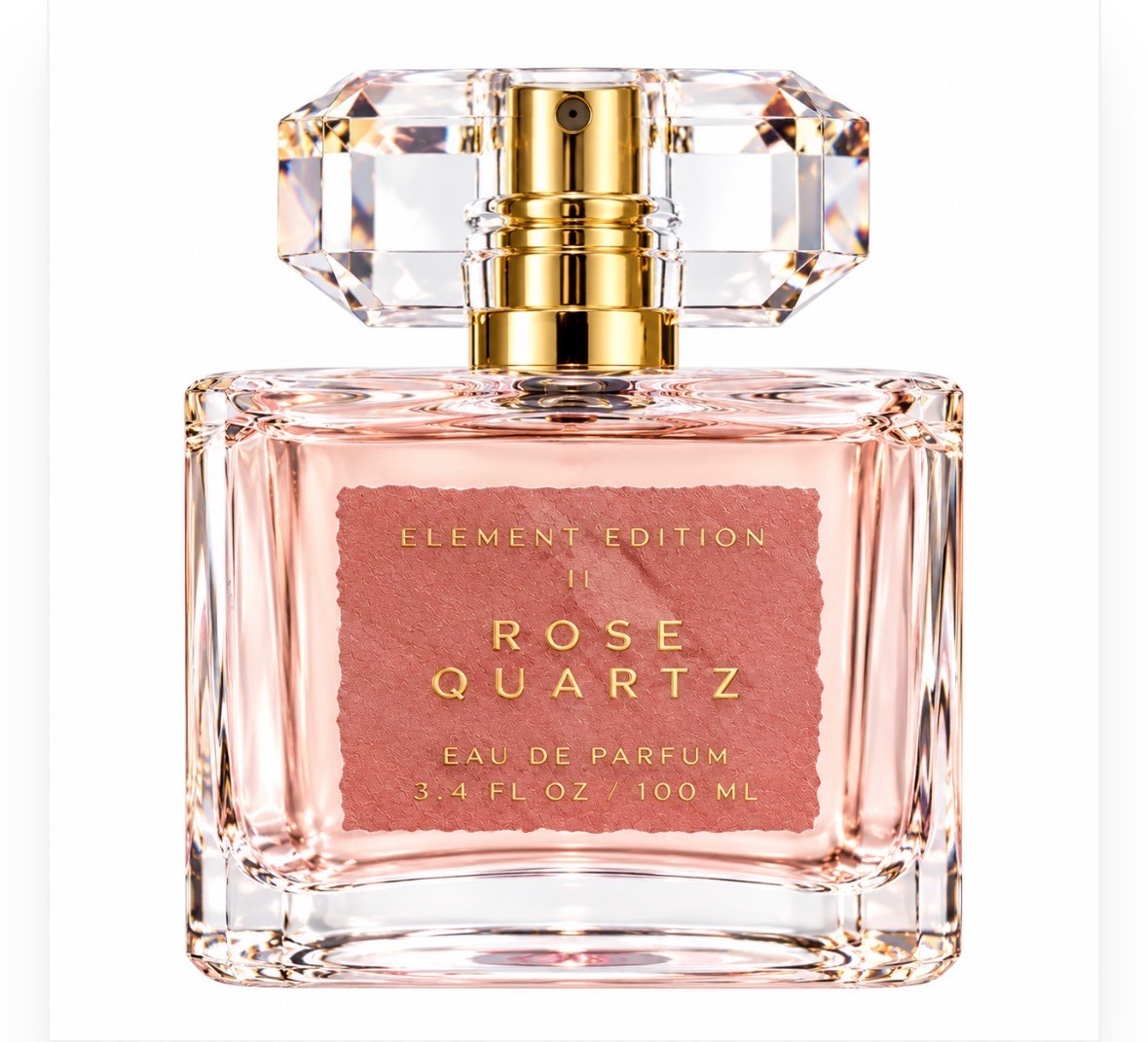 Tru Fragrance Element Edition II Rose Quartz Perfume EDP Spray 3.4 Oz