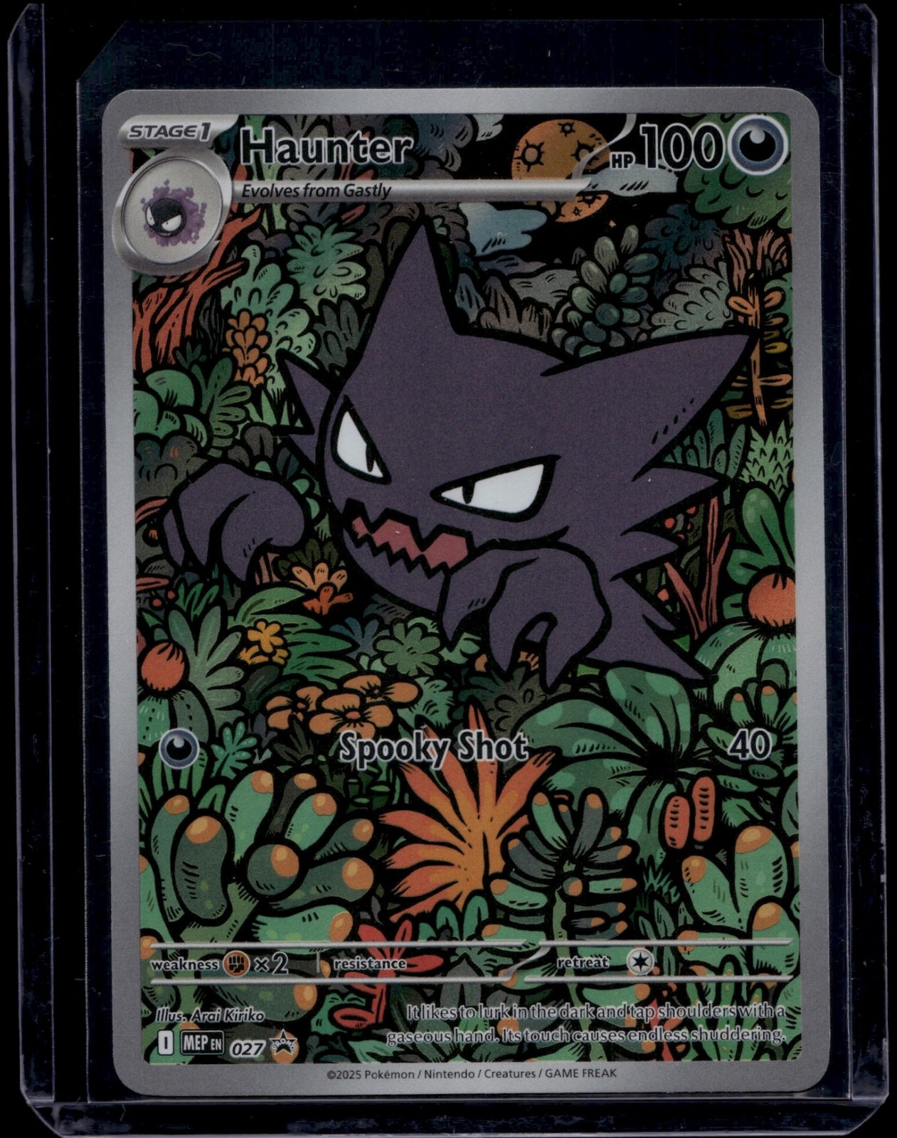 Pokemon TCG Haunter 027 Black Star Promo NM B Pokemon TCG Haunter 027 Black Star Promo NM B