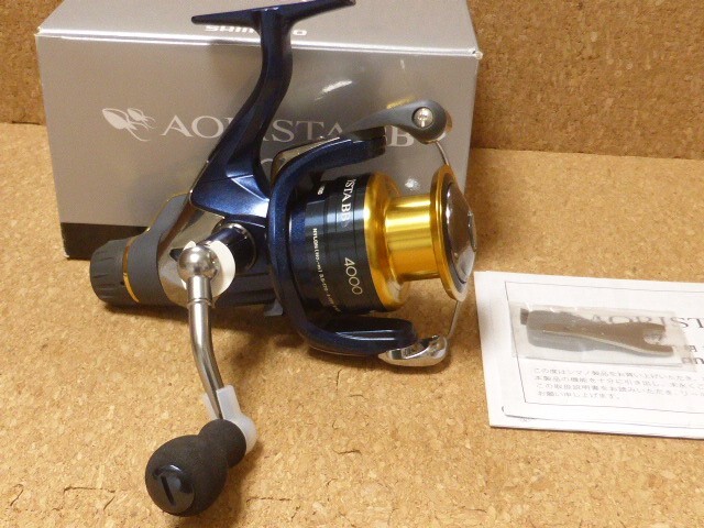 SHIMANO 13 AORISTA BB 4000 A-RB Spinning Reel from Japan New