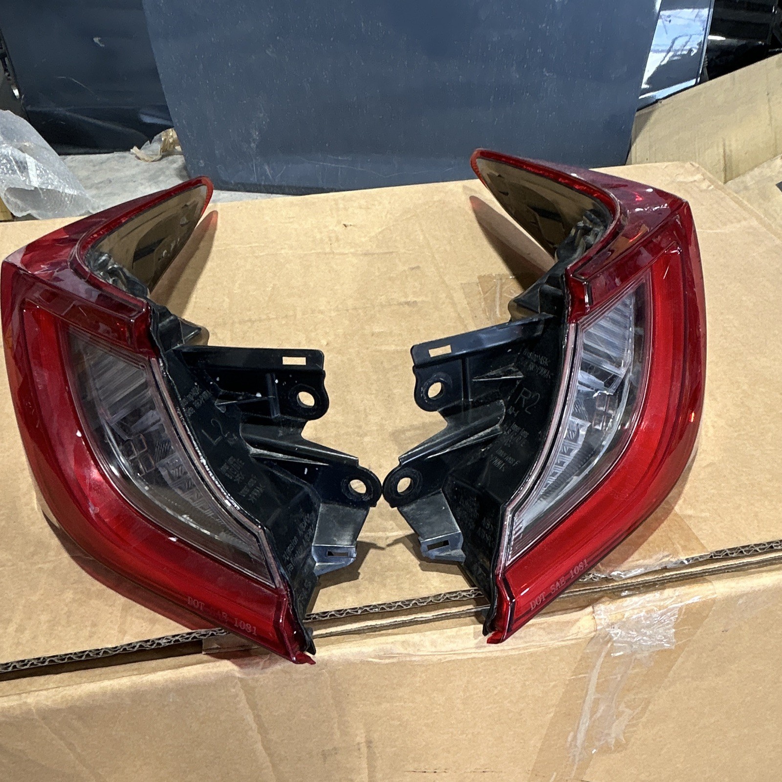 2025 Toyota Camry Outer Tail Light Assemblies Driver And Passenger Sides. 2025 Toyota Camry Outer Tail Light Assemblies Driver And Passenger Sides.
