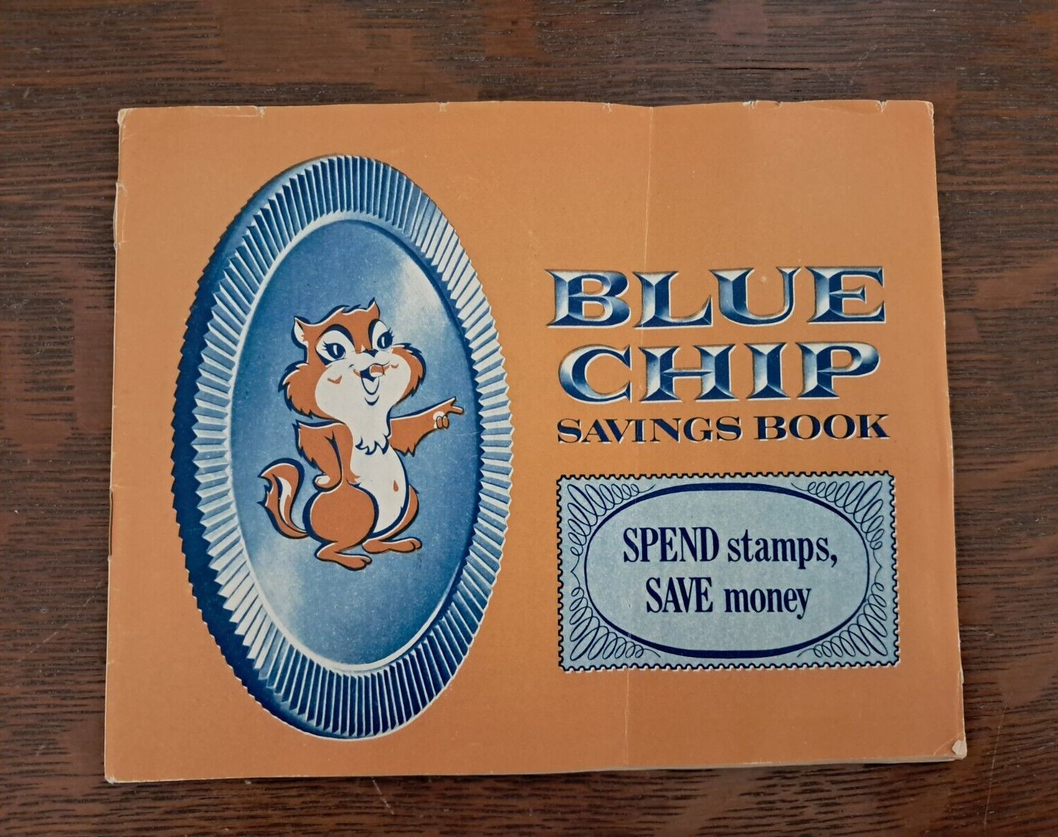 Vtg Blue Chip Stamp Lg Book with 10-Pt Stamps Only, Complete - Like Green Stamps Vtg Blue Chip Stamp Lg Book with 10-Pt Stamps Only, Complete - Like Green Stamps