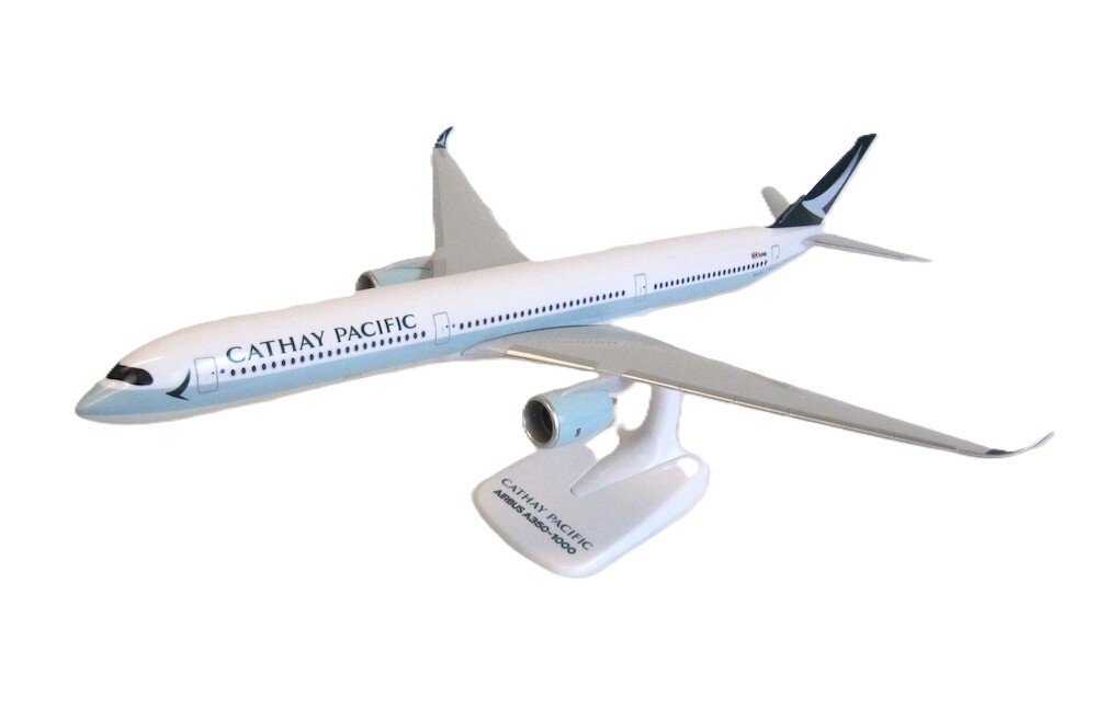 PPC Cathay Pacific Airbus A350-1000 B-LXA Desk Display 1/200 Model AV Airplane