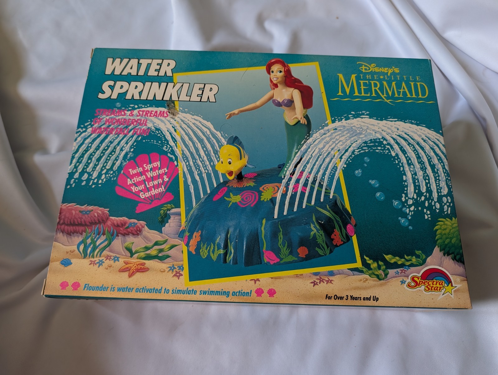 Rare Vintage 1992 Disney The Little Mermaid Water Sprinkler New In Box Rare Vintage 1992 Disney The Little Mermaid Water Sprinkler New In Box