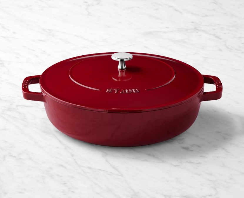 Staub x Smitten Kitchen Enameled Cast Iron Braiser 4-Qt