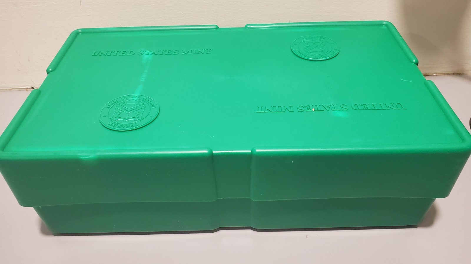 U.S. Mint Silver American Eagle Green Monster Box - EMPTY - No Tubes or Coins
