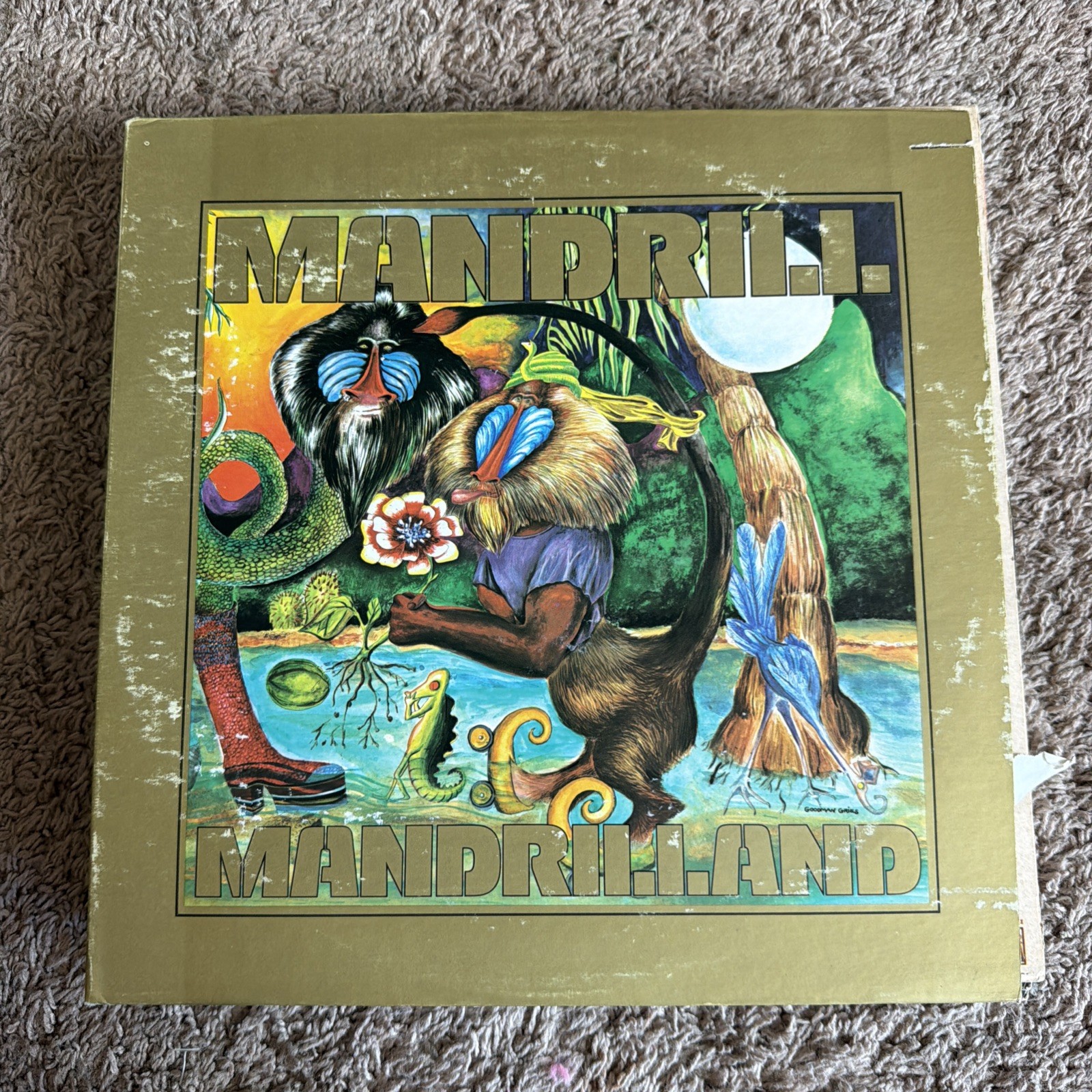 MANDRILL Mandrilland FACTORY SEALED 1974 Polydor PD-2-9002 1st PR RARE 2XLP #V MANDRILL Mandrilland FACTORY SEALED 1974 Polydor PD-2-9002 1st PR RARE 2XLP #V