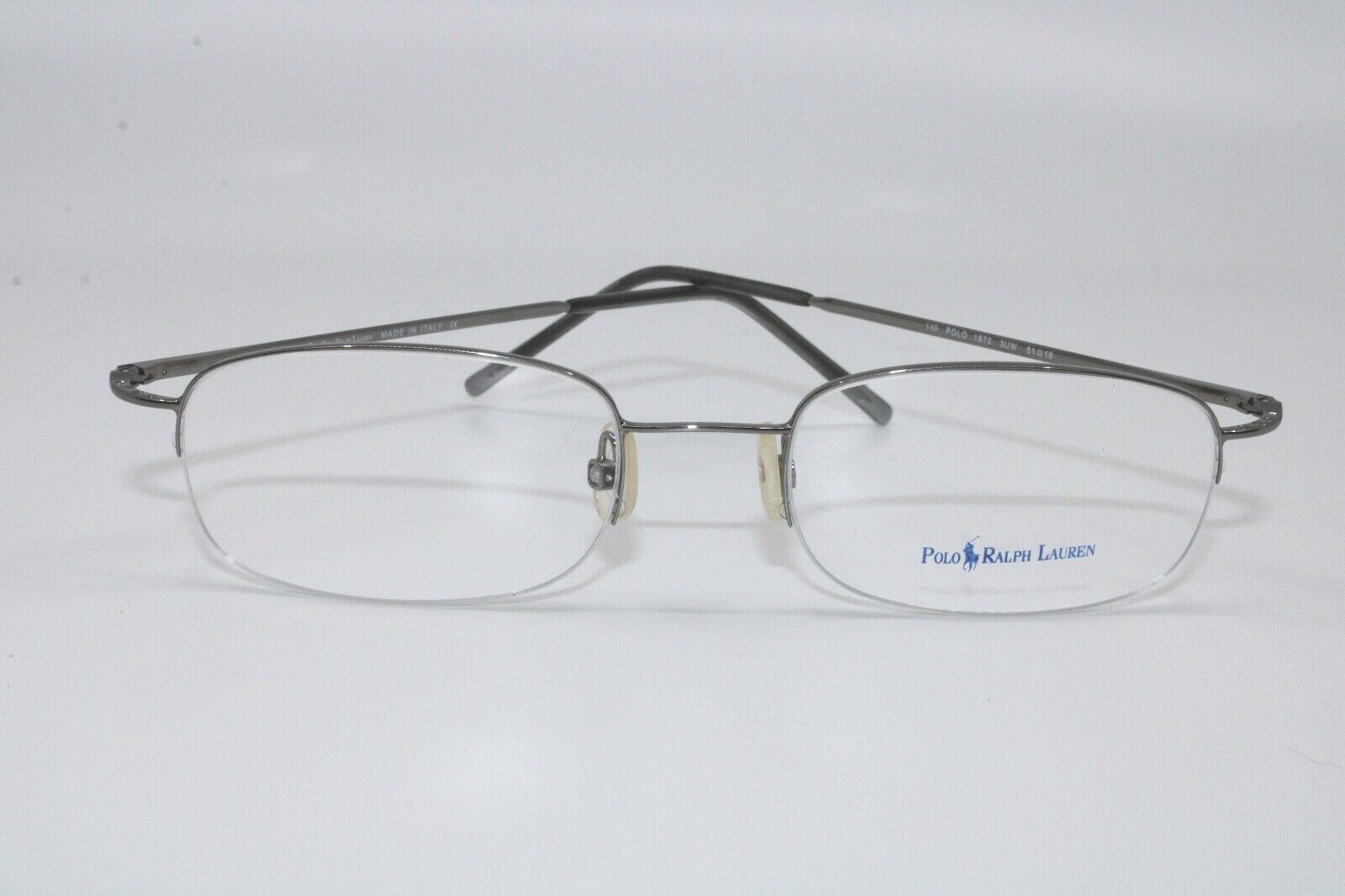 Polo Ralph Lauren POLO 1872 3UW SILVER Eyeglasses New Authentic 51 Polo Ralph Lauren POLO 1872 3UW SILVER Eyeglasses New Authentic 51
