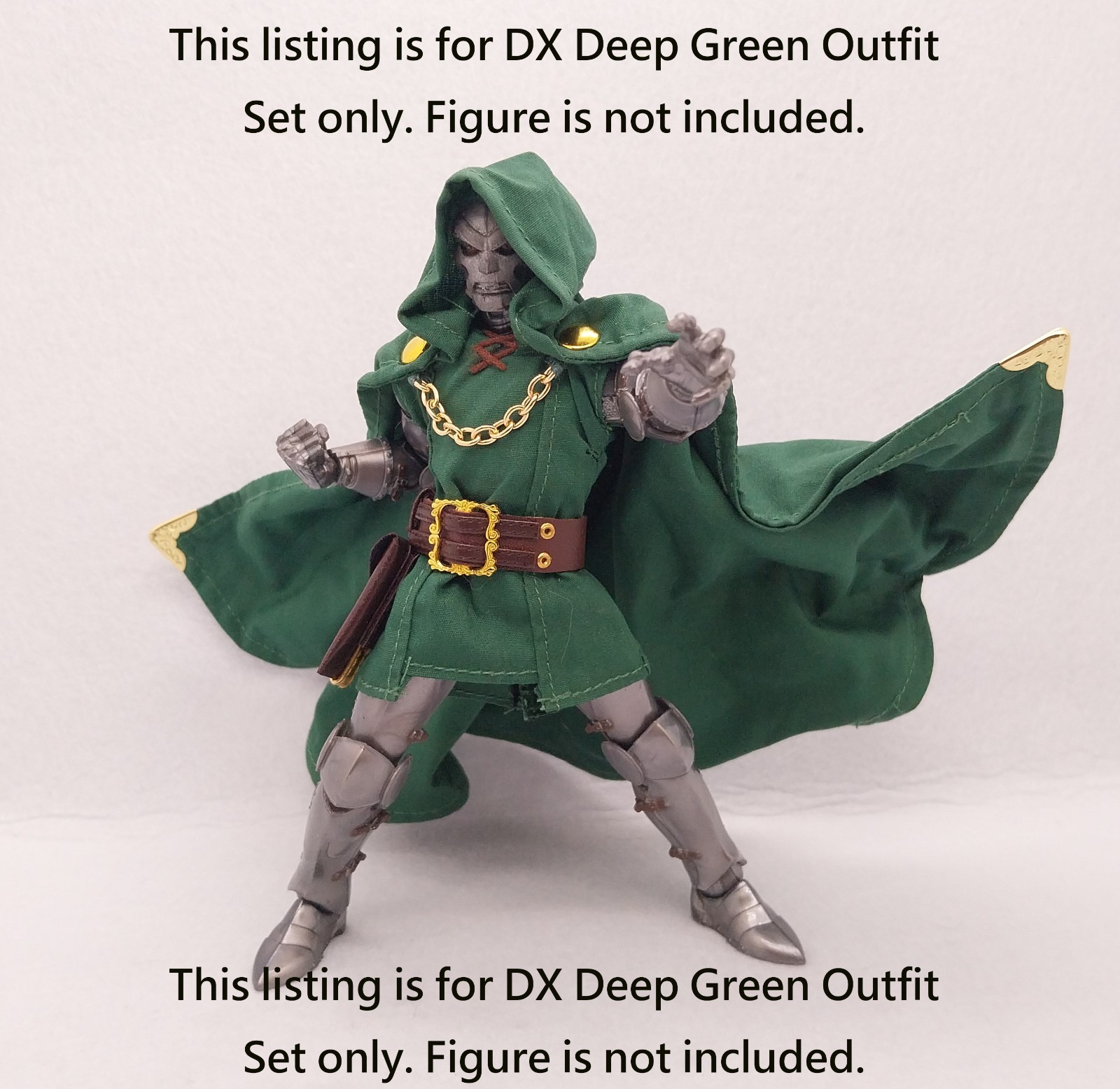 0011 Marvel Legends Adult Collectible Dr.Doom Dedicated DX Deep Green Outfit Set 0011 Marvel Legends Adult Collectible Dr.Doom Dedicated DX Deep Green Outfit Set