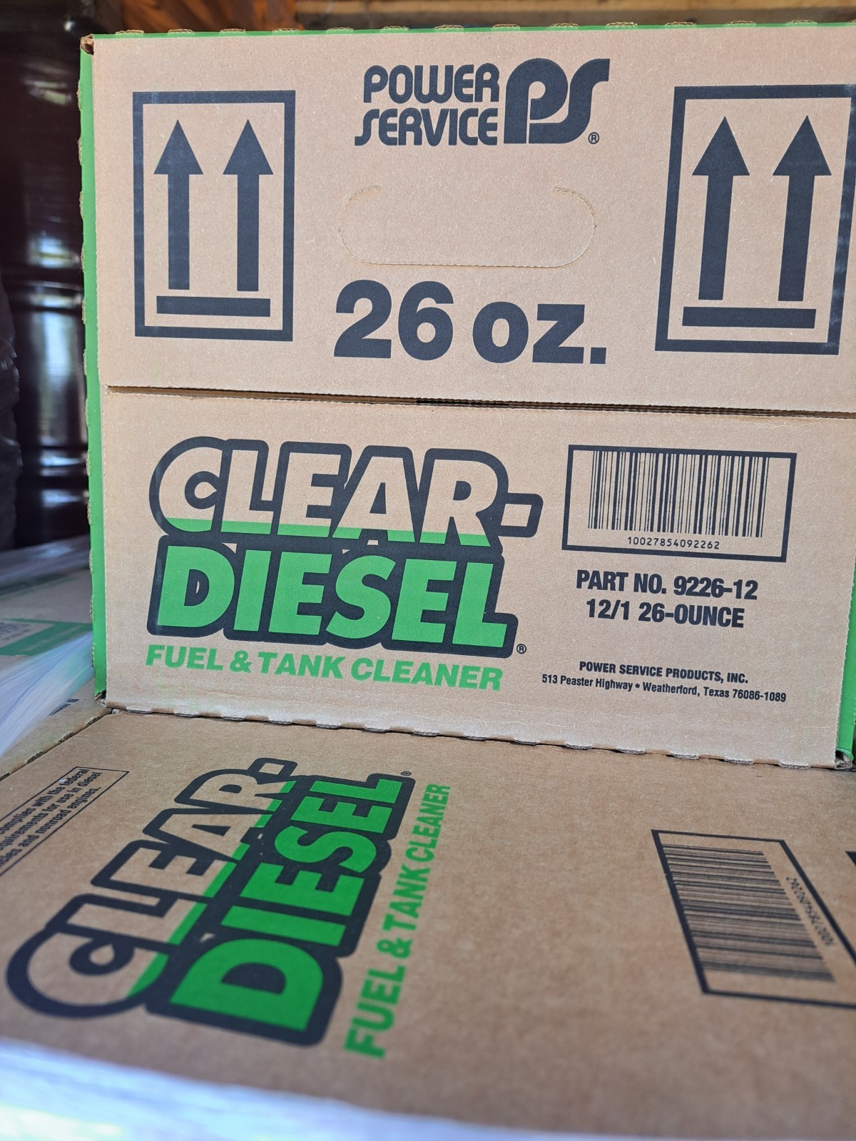 Power Service Clear Diesel Fuel & Tank Cleaner Stabilizer case 12/ 26oz bottles Power Service Clear Diesel Fuel & Tank Cleaner Stabilizer case 12/ 26oz bottles
