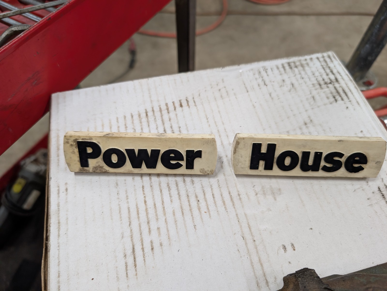 Vintage Power House Battery Tops Vintage Power House Battery Tops