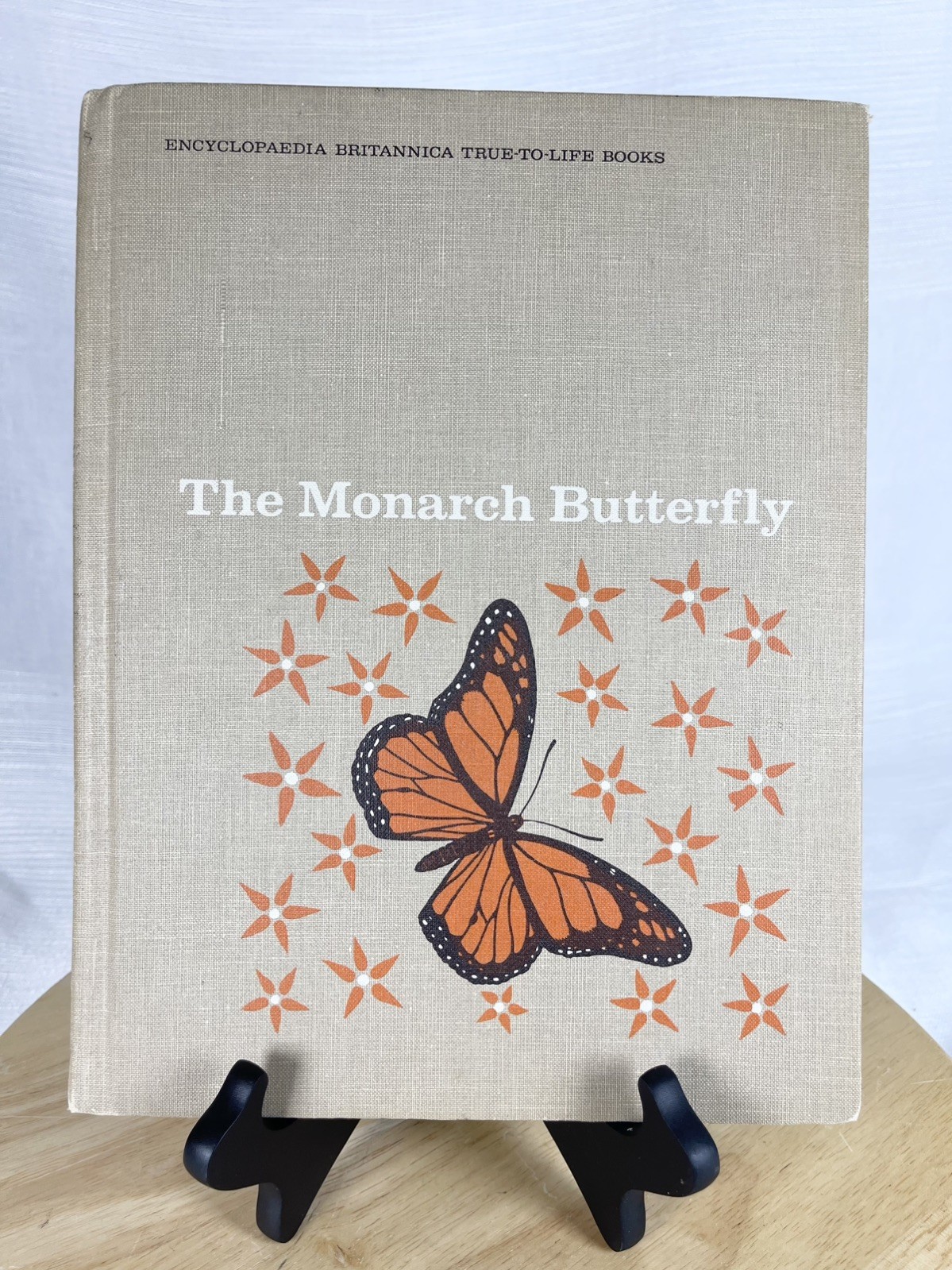 Vintage 1964 Monarch Butterfly Ivah Green Britannica True-to-Life Nature Book