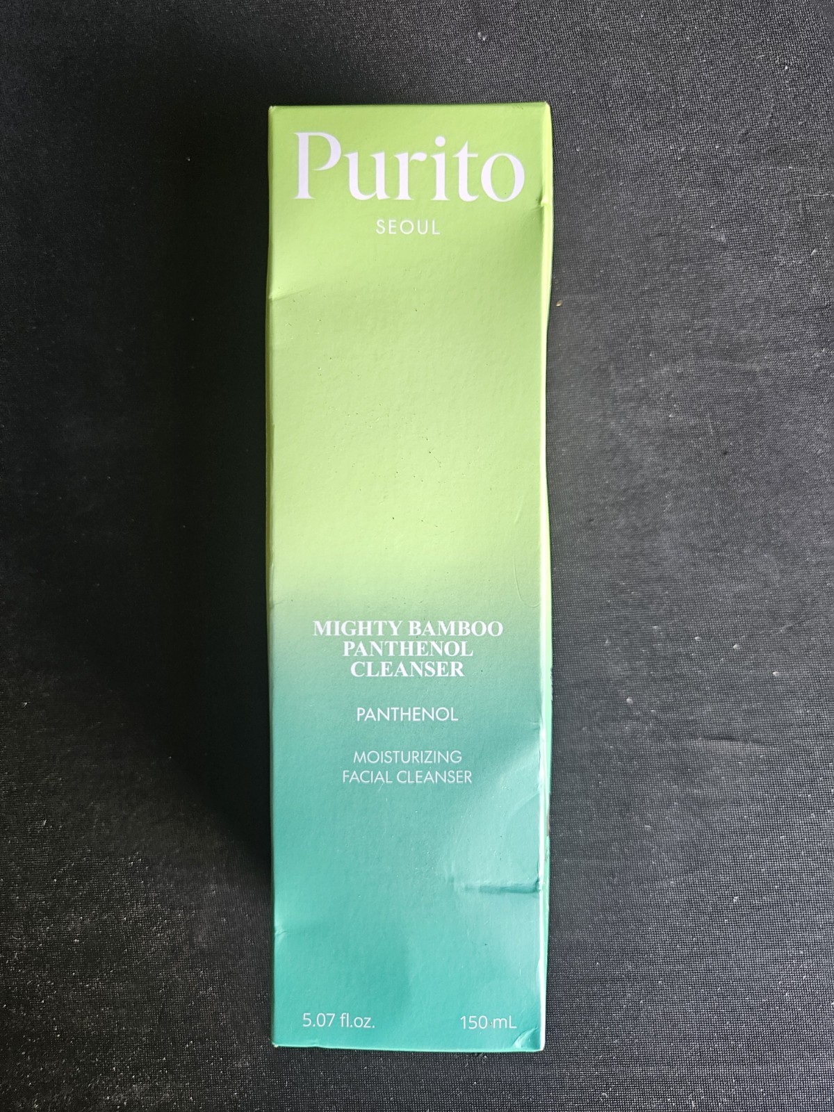 PURITO Seoul Mighty Bamboo Panthenol Cleanser 150ml Facial Wash EXP 03/2029