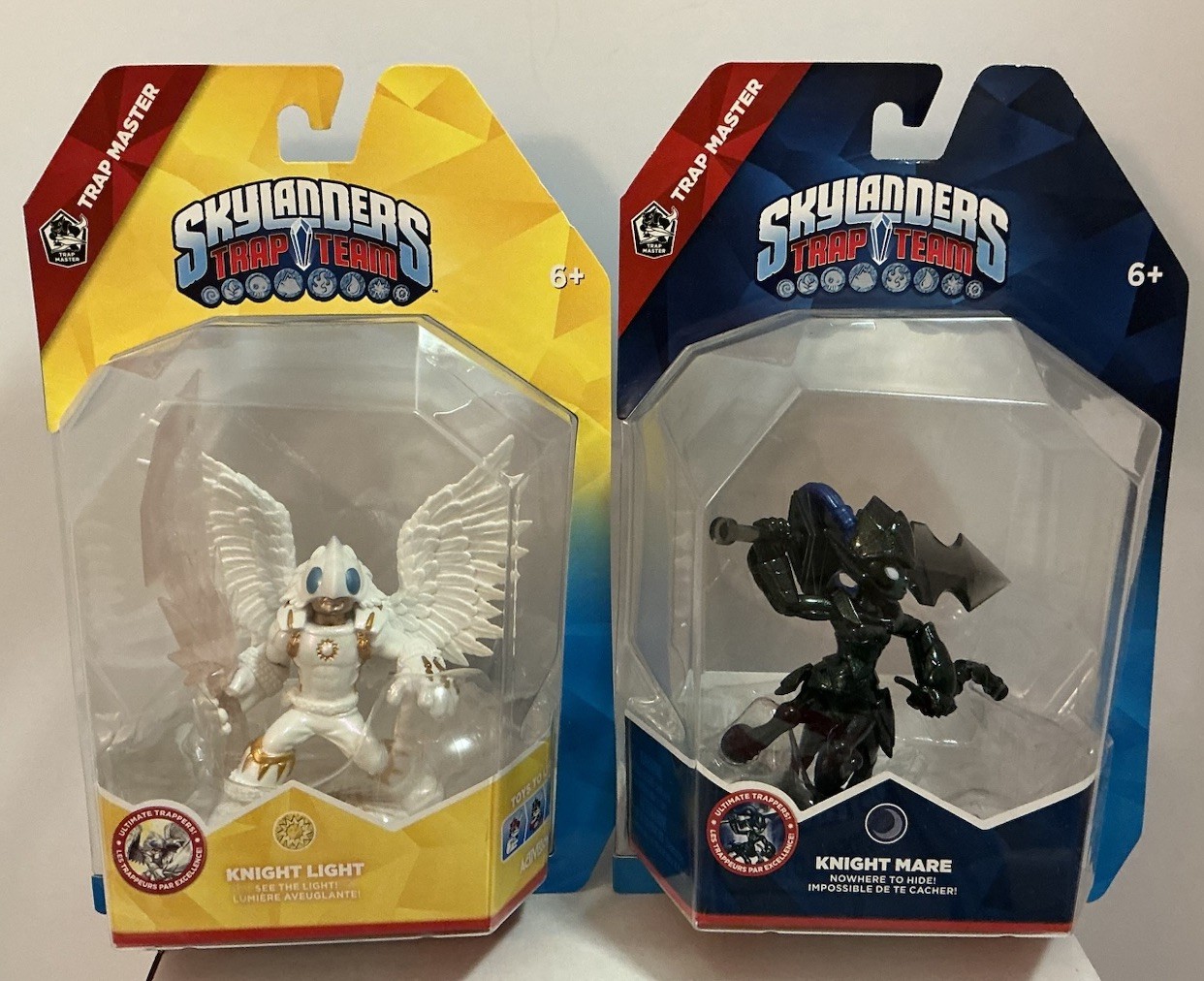 SKYLANDERS TRAP TEAM KNIGHT LIGHT & KNIGHT MARE 2014 ACTIVISION NEW SEALED SKYLANDERS TRAP TEAM KNIGHT LIGHT & KNIGHT MARE 2014 ACTIVISION NEW SEALED