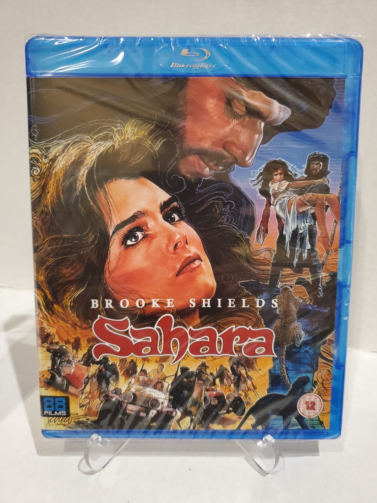 SAHARA (1983) Brooke Shields Blu-Ray NEW (Region B - It Is Not Playable in USA)