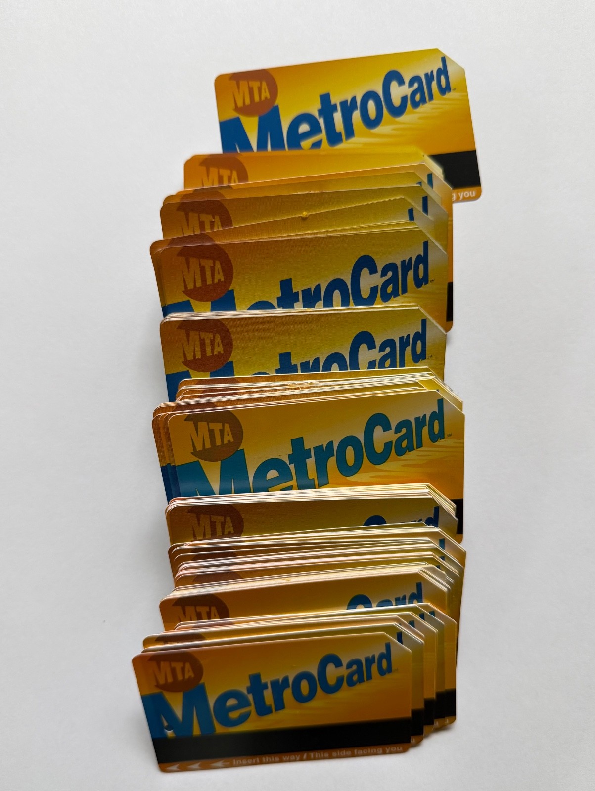 Authentic New York MTA MetroCards - Great for Collectors or Transit Memorabilia
