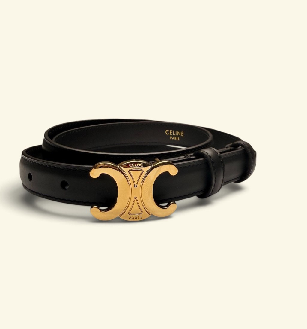 Celine Medium Triomphe Belt Size 95cm (37-38in)