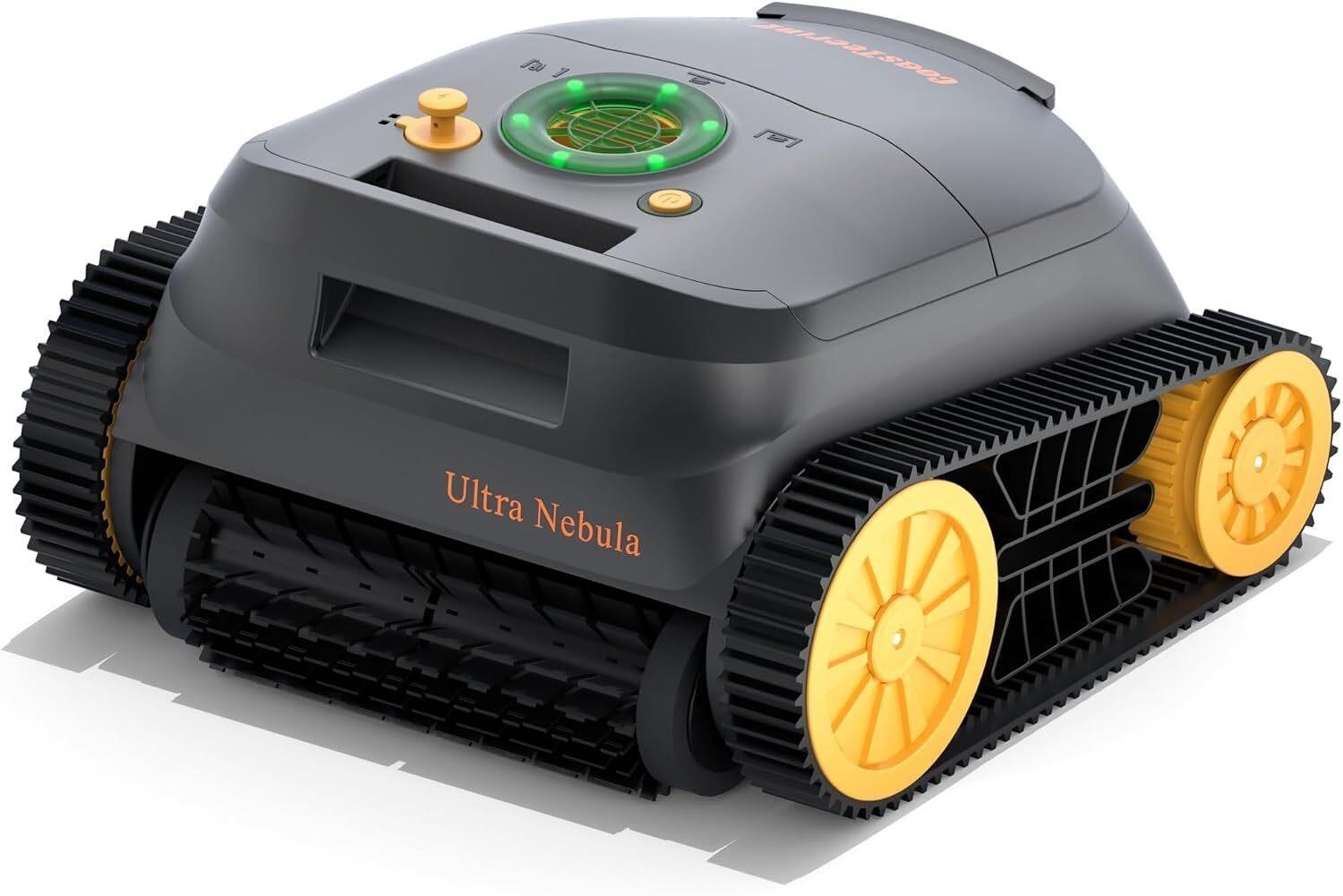 CoasTeering Ultra Nebula Cordless Robotic Pool Cleaner 5580 GPH 180-Min Runtime