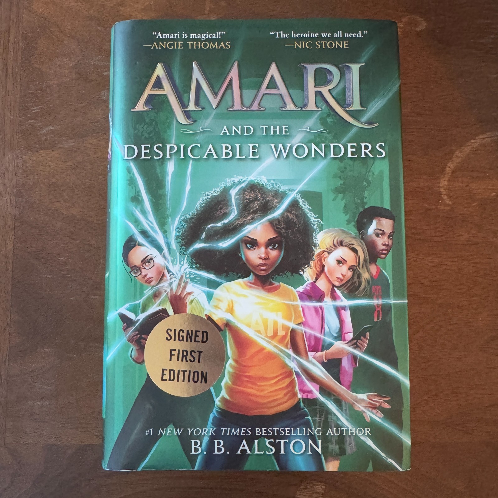 Amari and the Despicable Wonders by B. B. Alston Signed First Edition Amari and the Despicable Wonders by B. B. Alston Signed First Edition