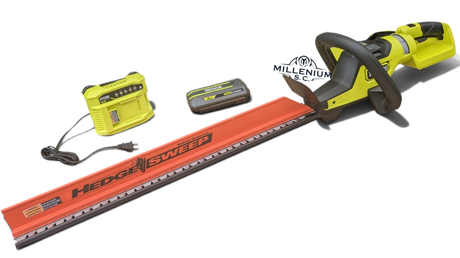 Ryobi 40V HP Brushless 26 in. Cordless Hedge Trimmer Kit W/Battery & Charger Ryobi 40V HP Brushless 26 in. Cordless Hedge Trimmer Kit W/Battery & Charger