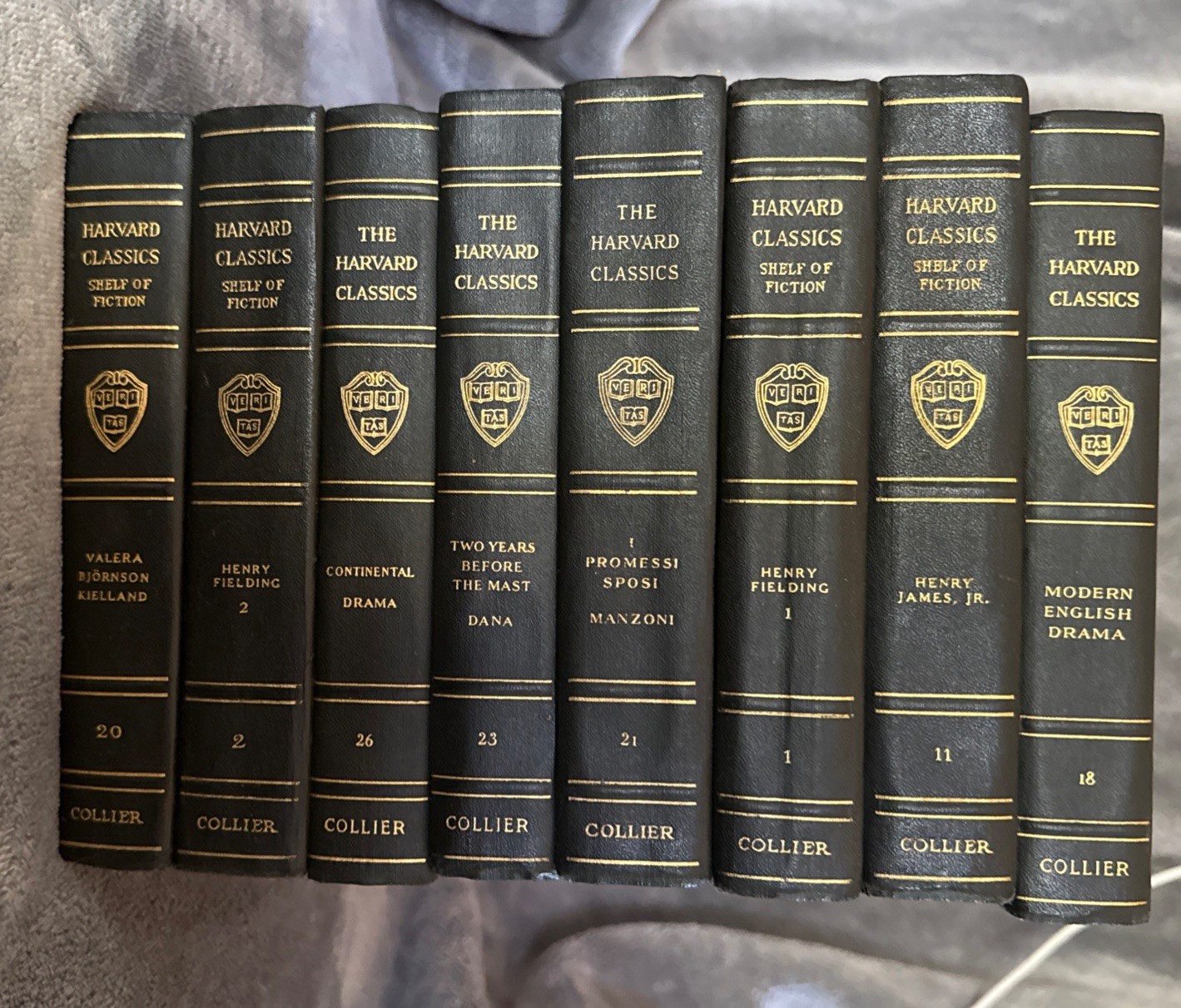 1909 Harvard Classics Collier 8 Volume Lot Books 1,2,11,18,20,21,23,26 1909 Harvard Classics Collier 8 Volume Lot Books 1,2,11,18,20,21,23,26
