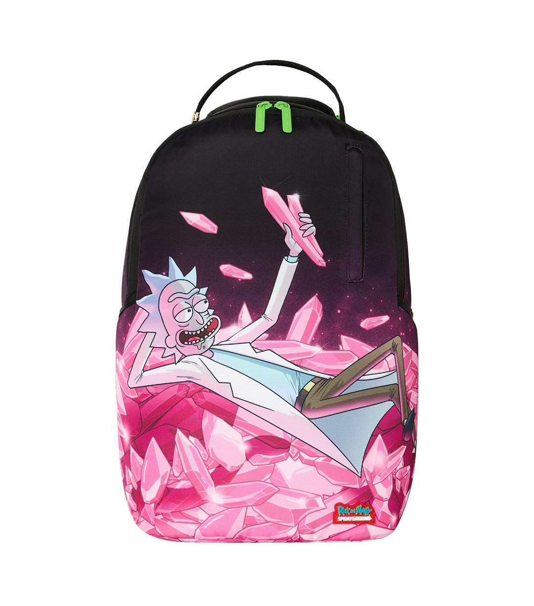 SPRAYGROUND - RICK AND MORTY - KALAXIAN CRYSTAL SHARK BACKPACK - B9083