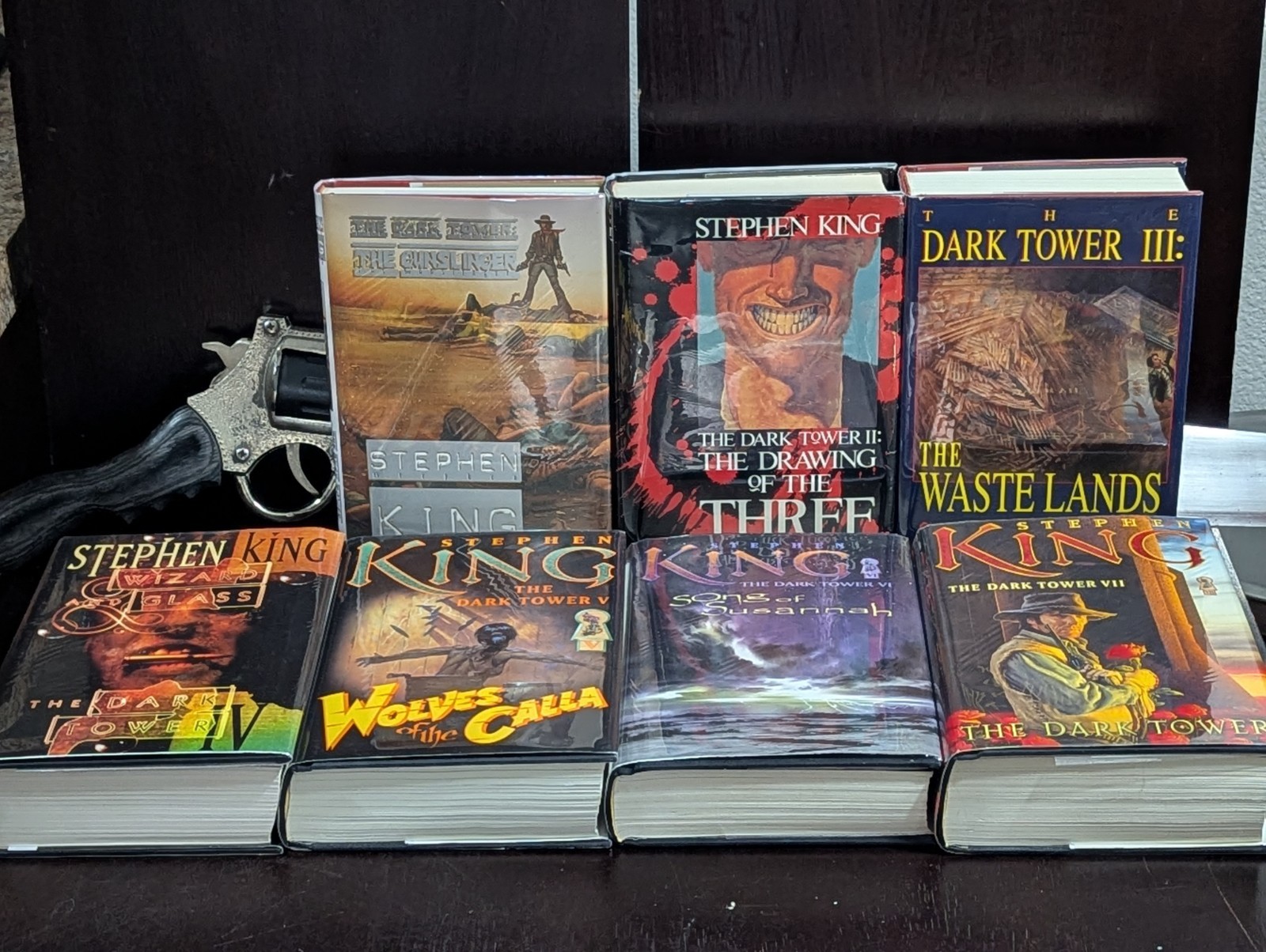 Stephen King The Dark Tower Series Set 1-7 Donald Grant Trade HC Mylar Like New