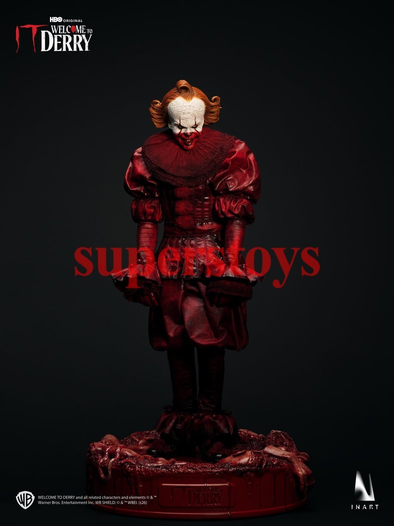 Presale INART Ag A045 1/6 Pennywise the Dancing Clown Action Figure Bloodstained
