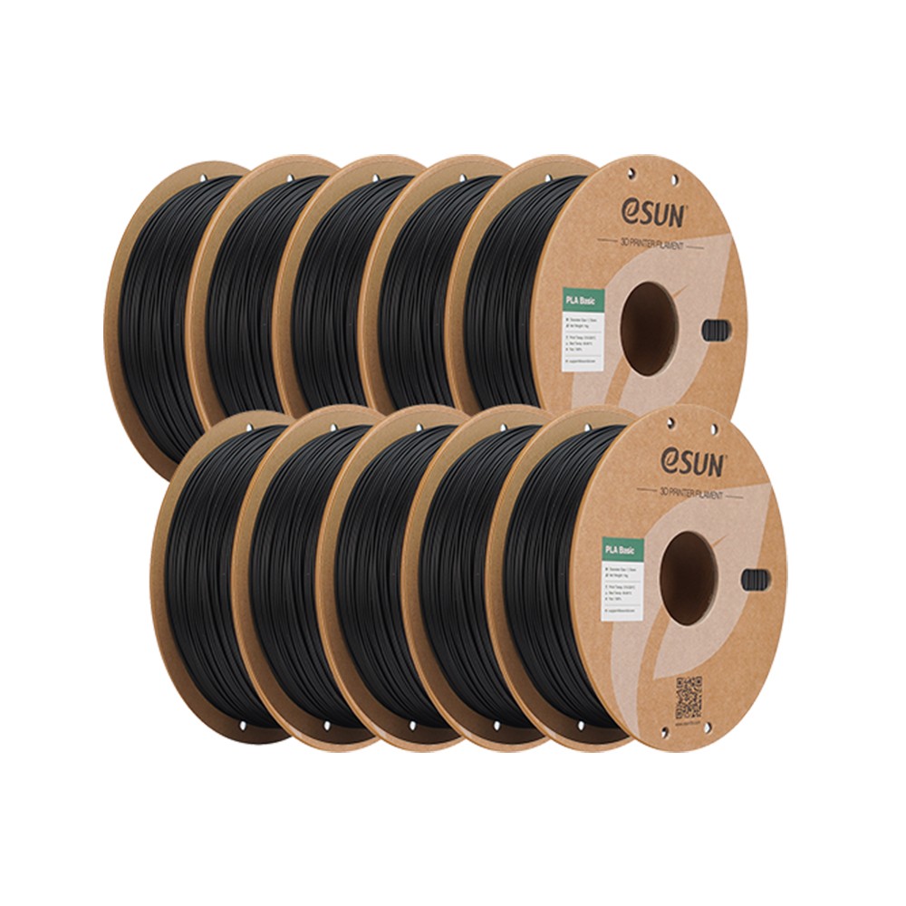 10KG Bundle eSUN PLA Basic 3D Printer FIlament High Speed 1.75mm for Fast Print